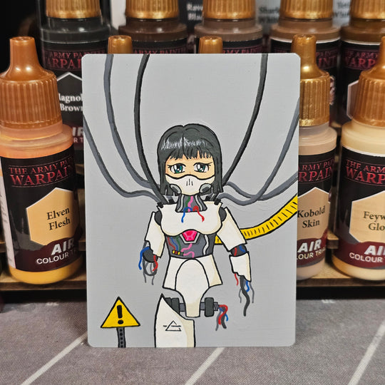 "Damaged Goods" artist trading card/MTG card