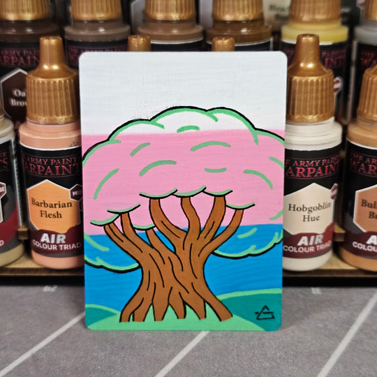 "Growth" pride 2026 artist trading card/MTG card