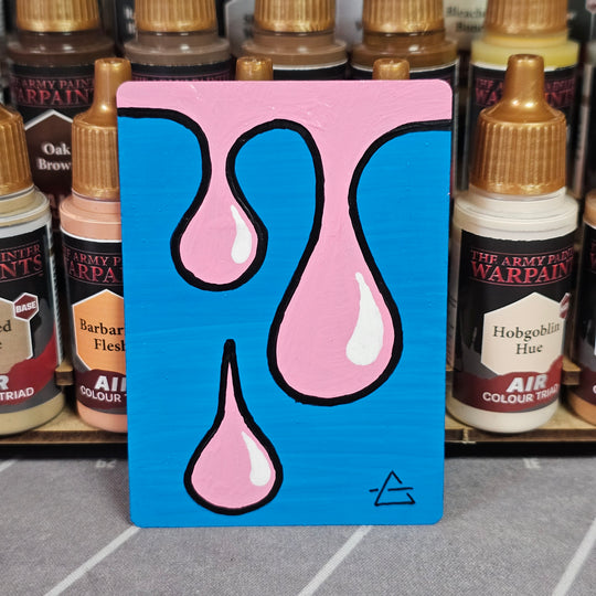 "Drip" pride 2026 artist trading card/MTG card