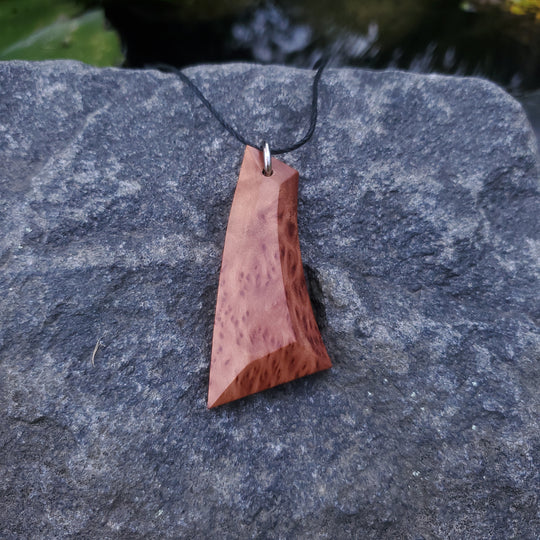 Black Box burl pendant
