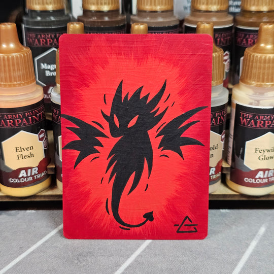 "Spikey Boi" artist trading card/MTG card