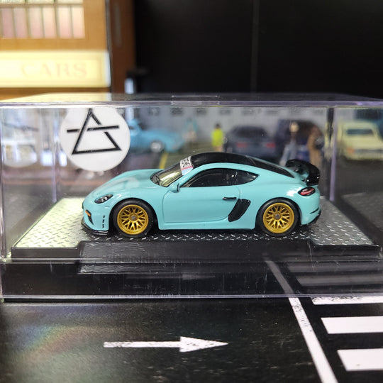1:64 2022 Porsche Cayman GT4 (🏳️‍⚧️ pride)