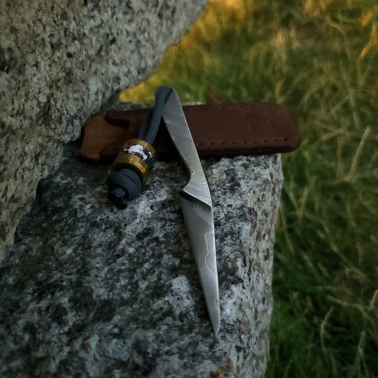 "Splinter" XHP-core boomerang damascus