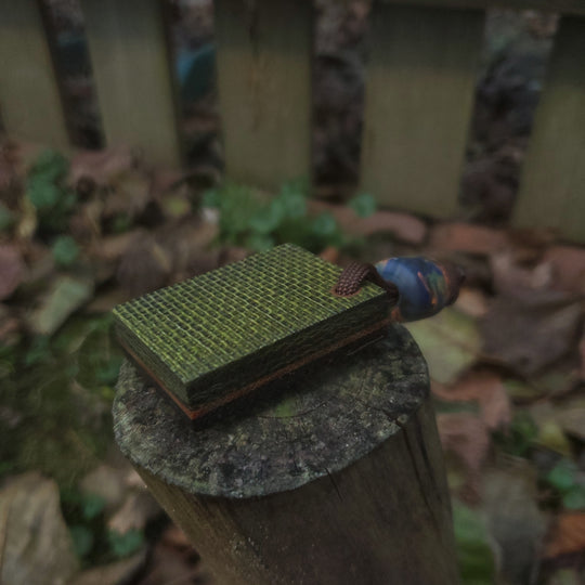 micarta X carbon fiber worry stone