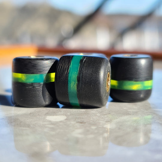 "radioactive" carbon fiber combo bead